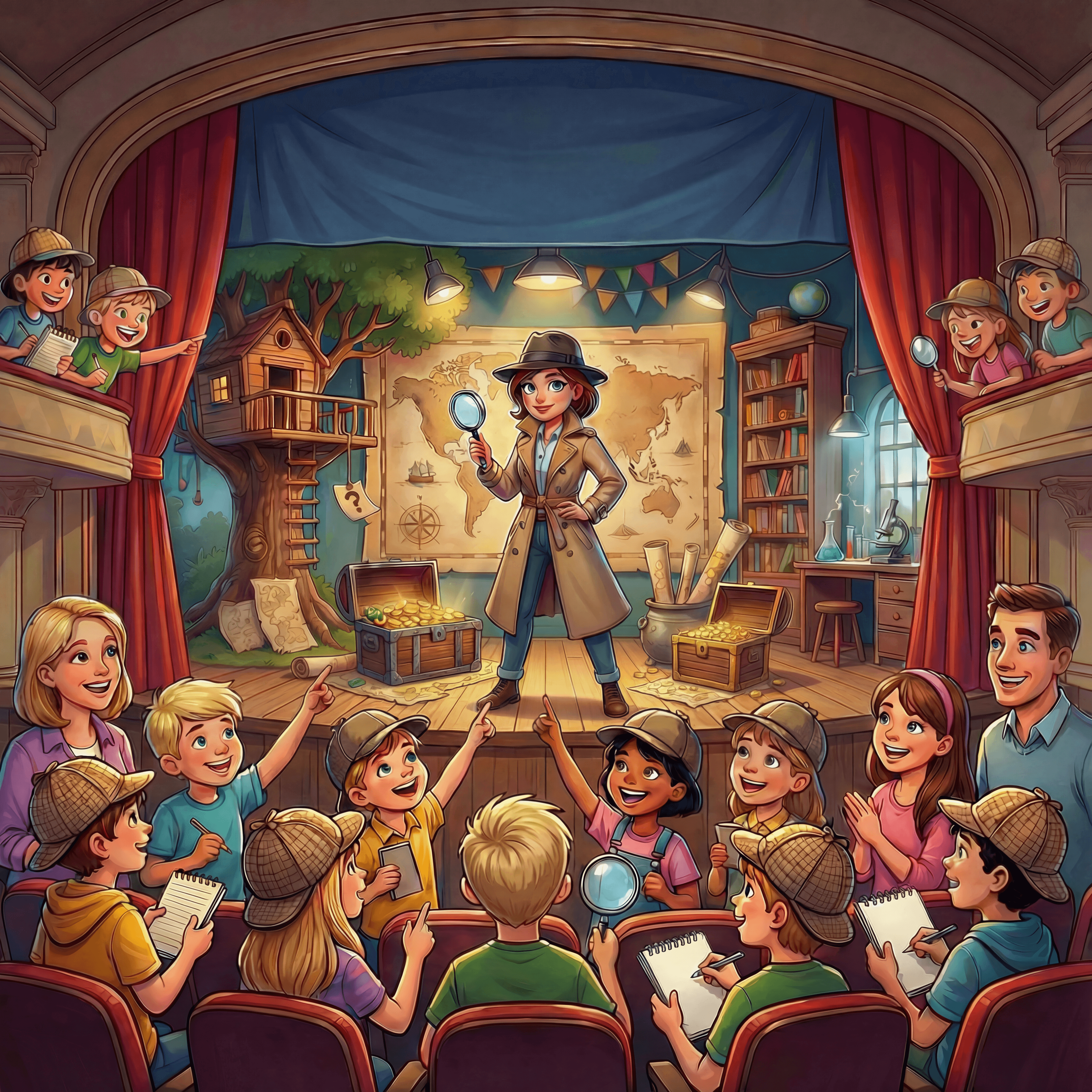 Die Rätseldetektive – Das Mitmach-Abenteuer für Klein & Groß Frankfurt am Main