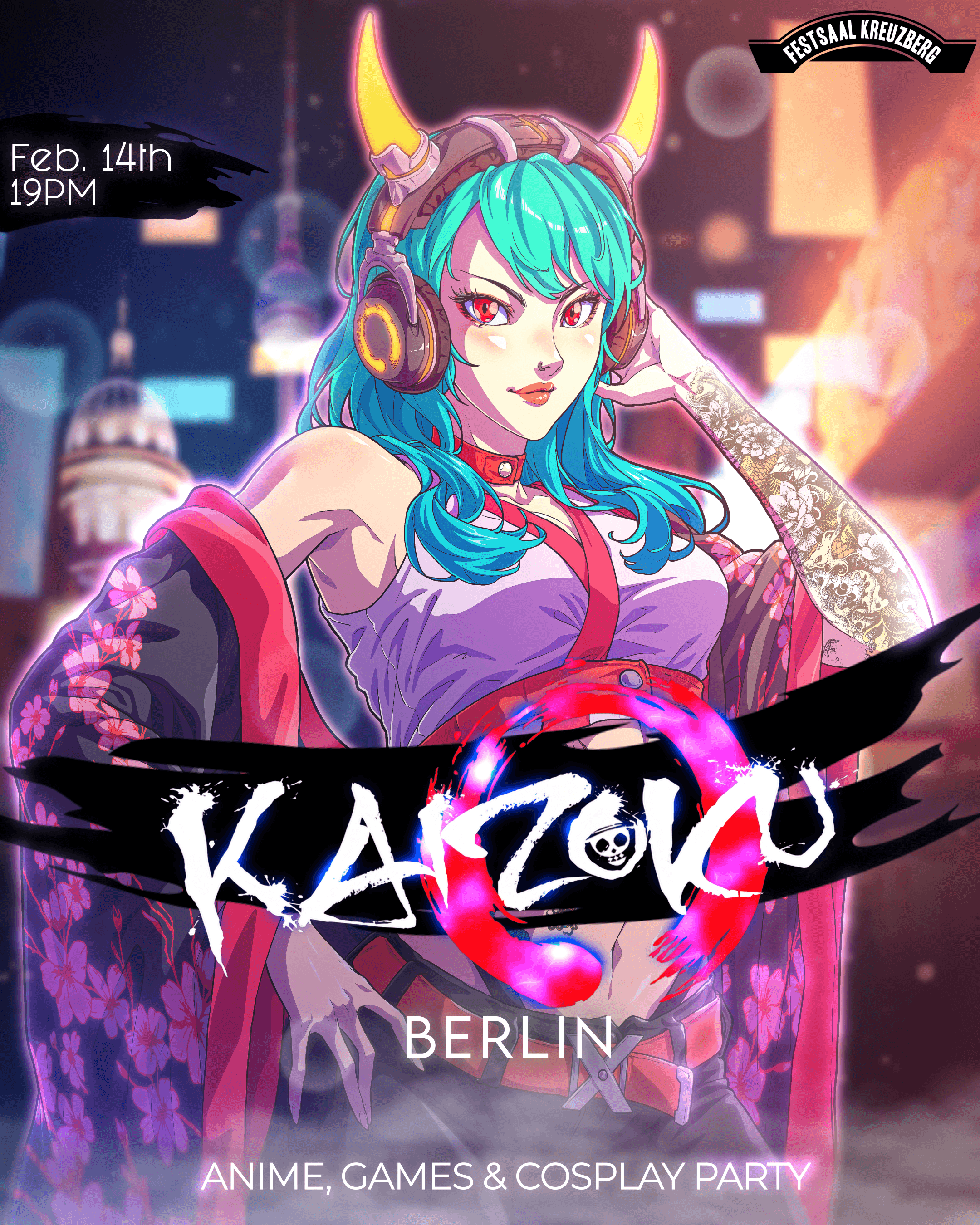 ANIME PARTY - KAIZOKU  Berlino