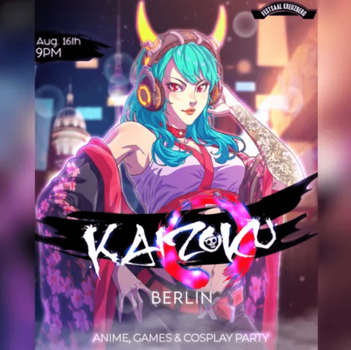 ANIME PARTY - KAIZOKU  Berlijn