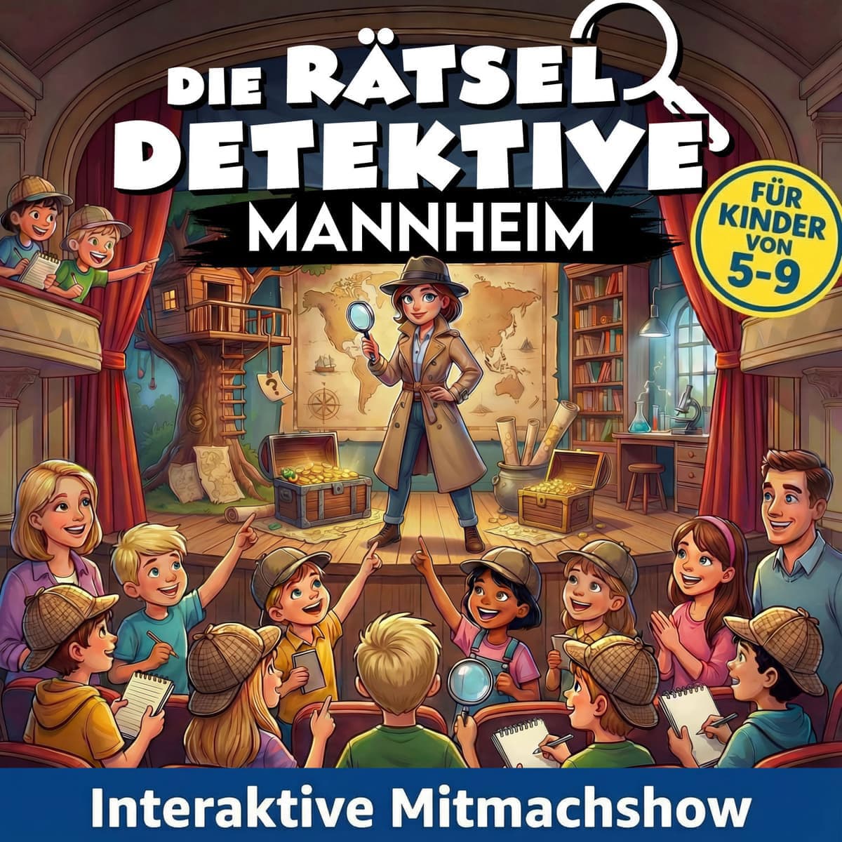 Die Rätseldetektive – Das große Mitmach-Abenteuer: Mannheim