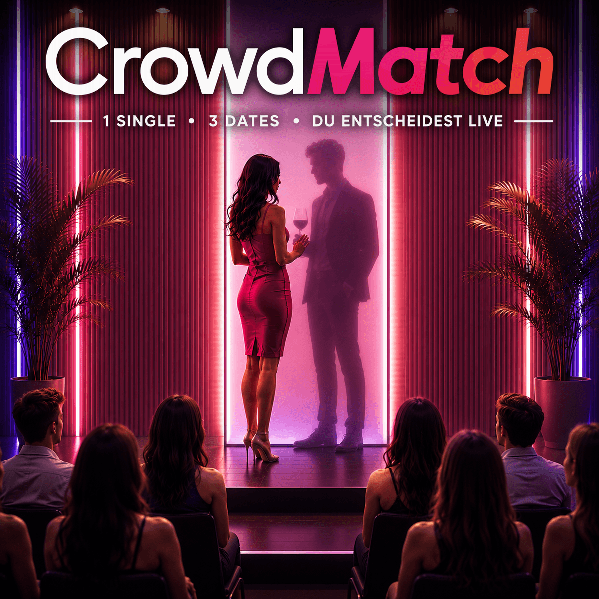 CrowdMatch -  Das Live Dating Format