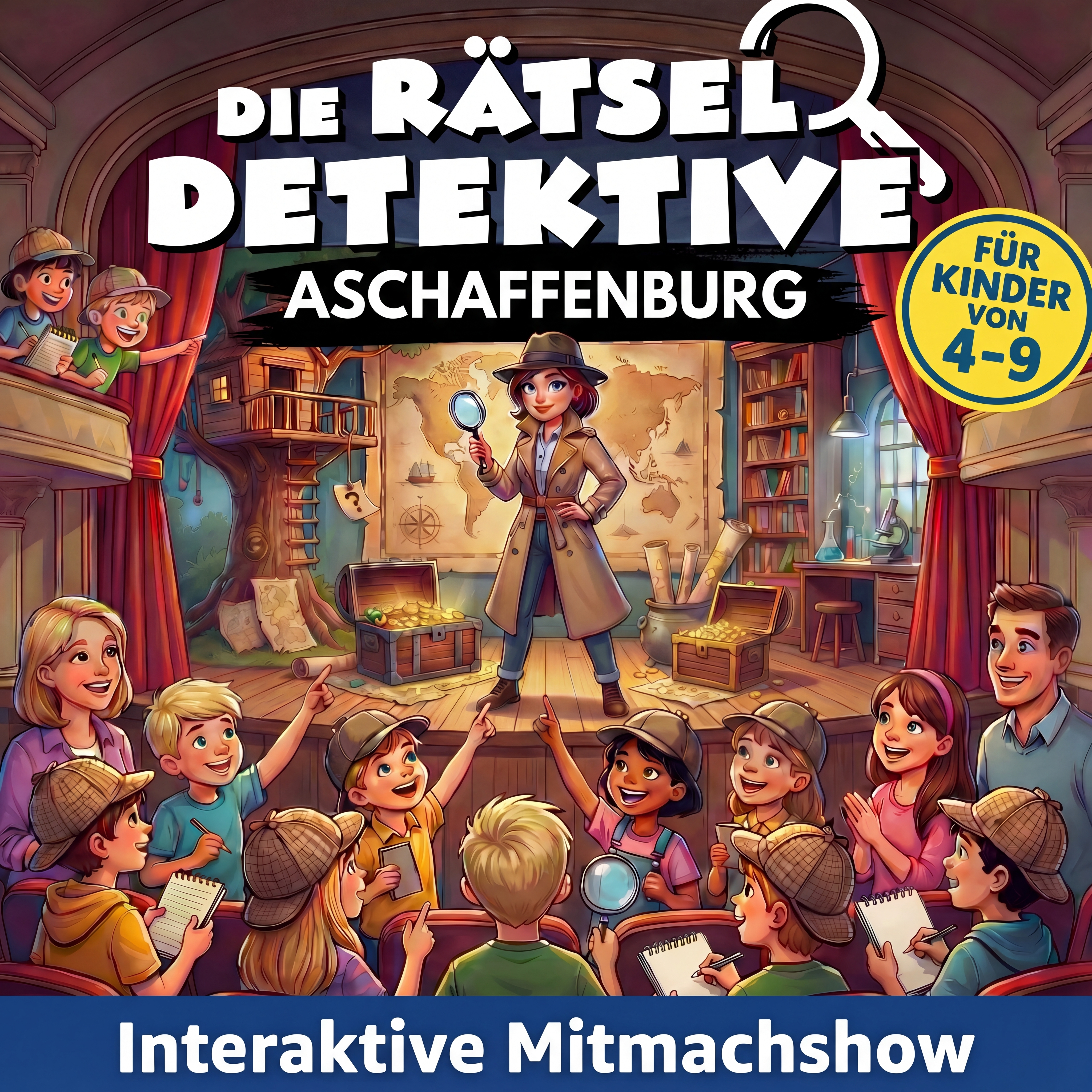 Die Rätseldetektive – Das große Mitmach-Abenteuer
