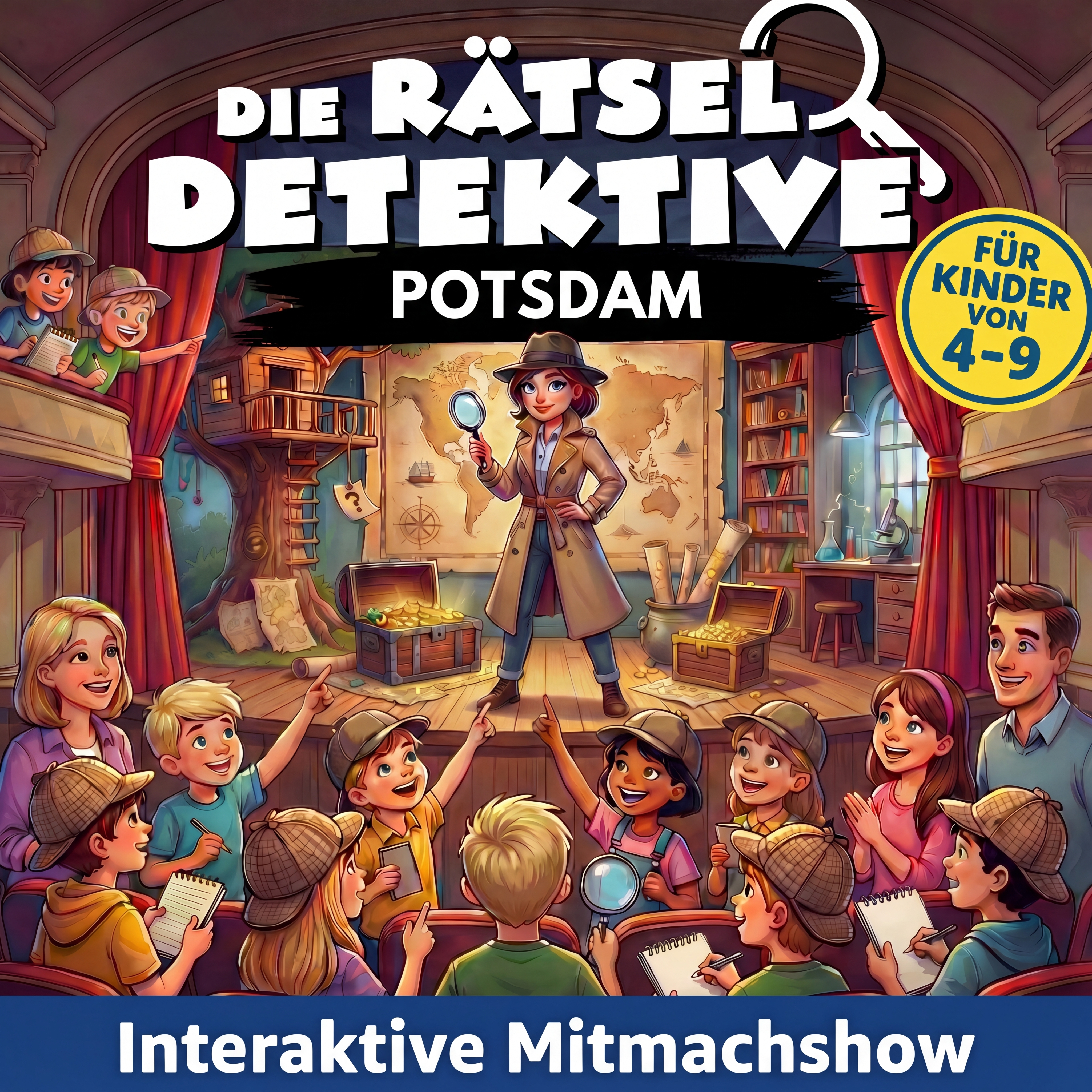 Die Rätseldetektive – Das große Mitmach-Abenteuer