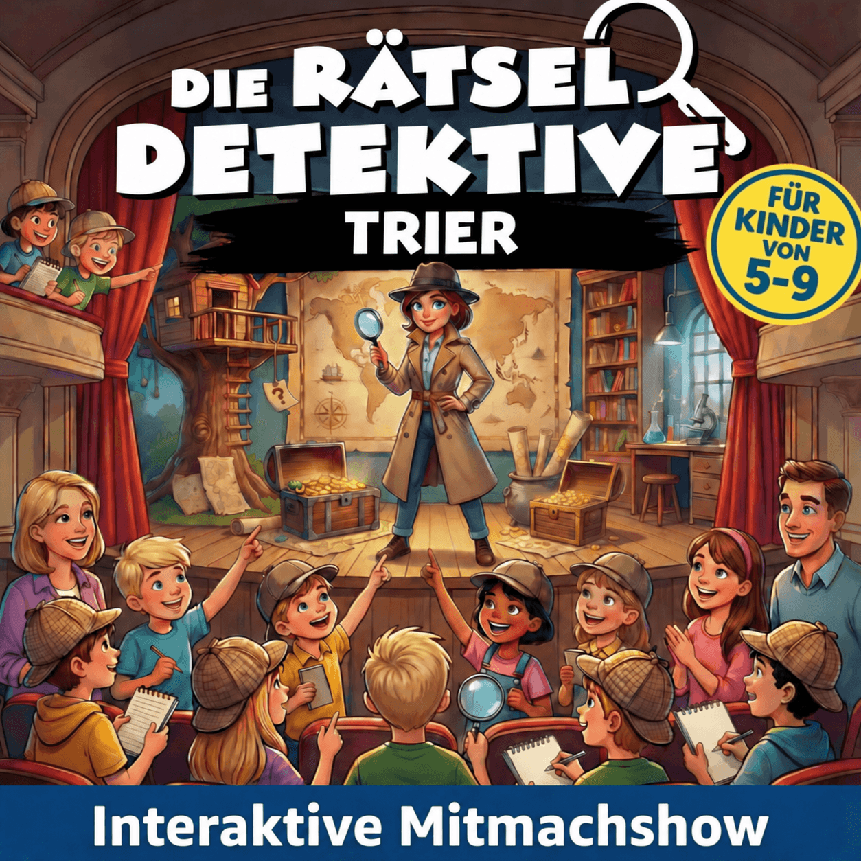 Die Rätseldetektive – Das große Mitmach-Abenteuer